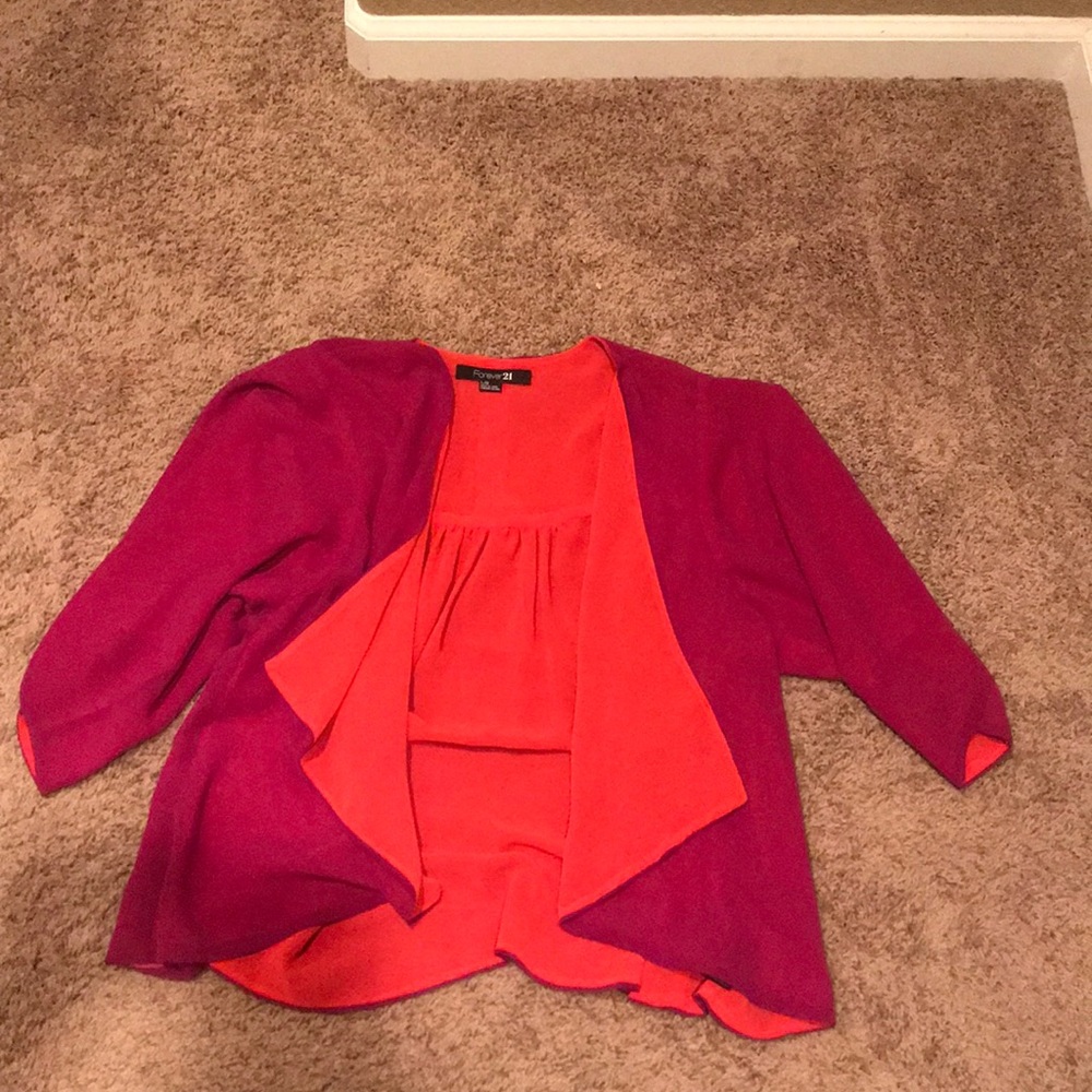 Colorful work kimono